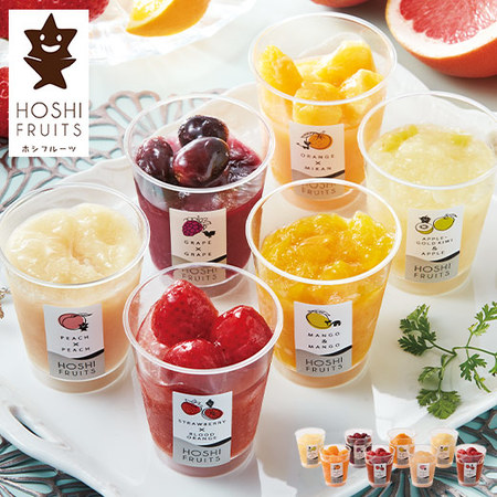 ≪早割★５４０円引き！お中元ギフト≫ホシフルーツ　フローズンフルーツジュレ
