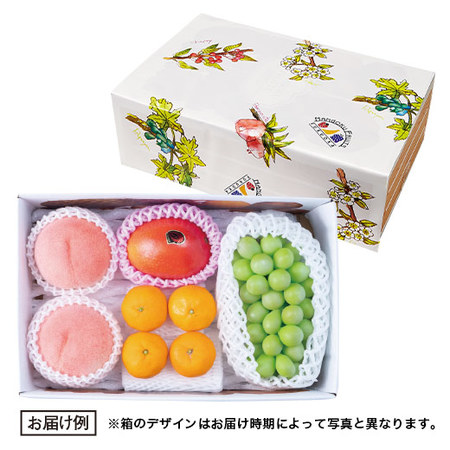 ≪お中元ギフト≫フルーツソムリエが選んだ果物詰合せ（Ａ）７月上旬―８月上旬お届け