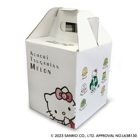 ≪早割★８６４円引！お中元ギフト≫つがりあんメロン「ハニーゴールデン」１玉８月下旬―９月中旬お届け