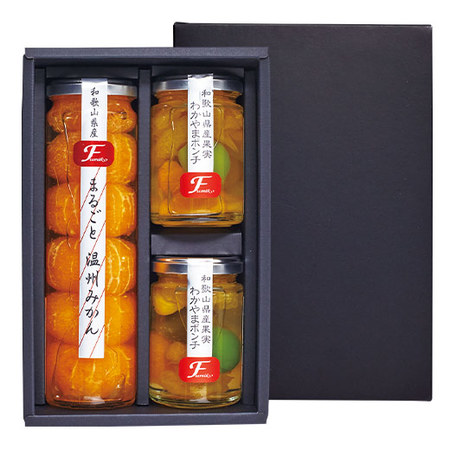 ≪お中元ギフト≫ふみこ農園　和歌山県産果物のコンポートセット