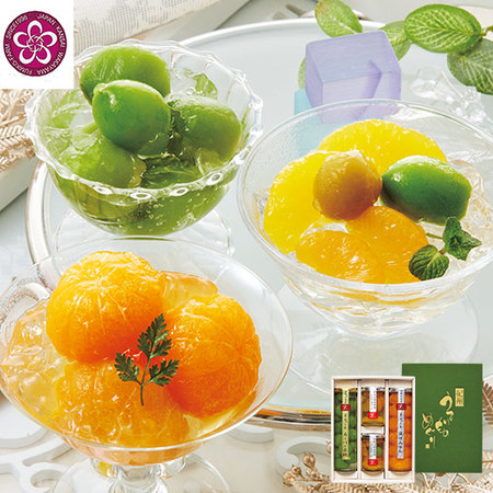 ≪早割★５４０円引き！お中元ギフト≫ふみこ農園　和歌山産果物コンポートセット若桃入り