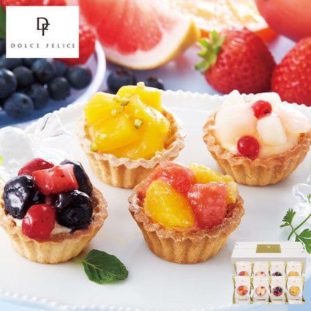 ≪お中元ギフト≫ドルチェフェリーチェ彩り果実のタルト　６月下旬―８月上旬お届け