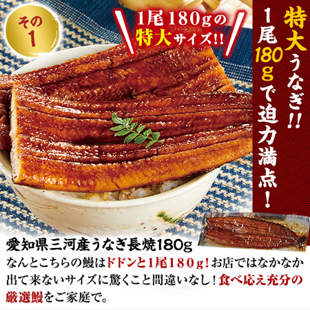 ≪丑の日≫愛知県三河産うなぎ蒲焼３種詰め合わせ　７月２６日―２８日お届け