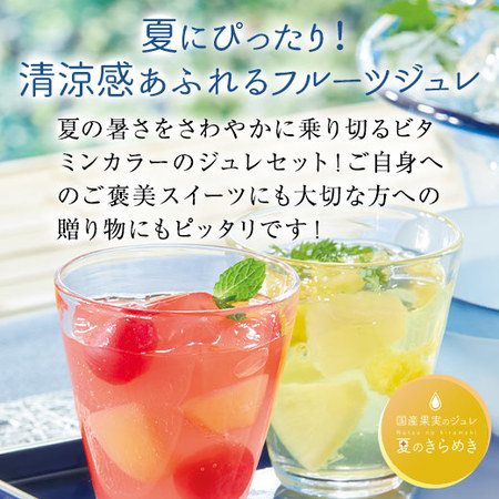 （早期）国産果実ジュレ　夏のきらめき２Ｓ
