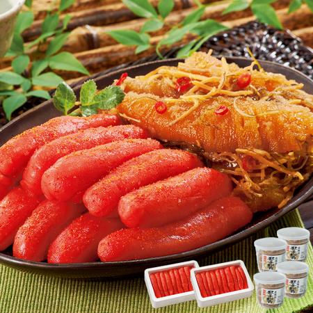 ≪お中元ギフト≫博多の味辛子明太子と数の子松前計２．２ｋｇ（一本物）