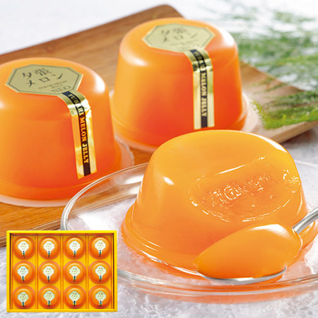 ≪早割★３２４円引き！お中元ギフト≫夕張メロンゼリーネオ　１２個