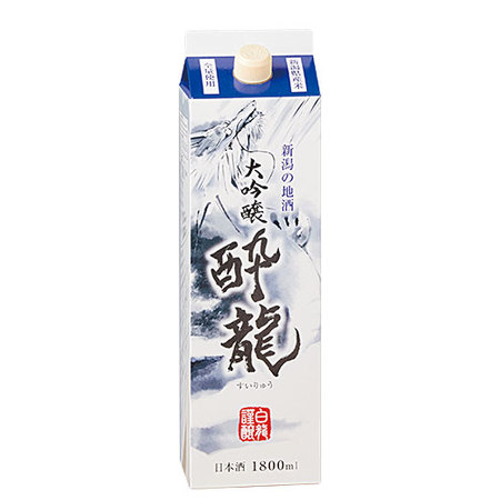 大吟醸　酔龍１．８Ｌパック
