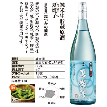 純米生貯蔵原酒　夏囃子