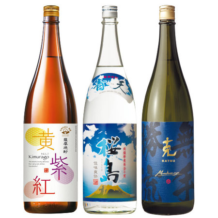 ソーダ割が旨い！香る芋焼酎飲みくらべ一升瓶３本組