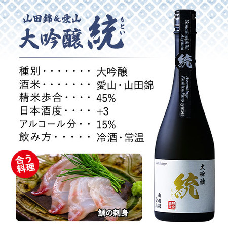 【父の日お届け】山田錦＆愛山　大吟醸　統