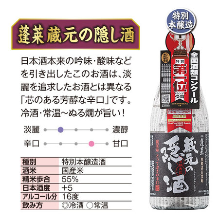 ≪プレゼント付！≫渡辺酒造店　受賞酒飲みくらべ６本組