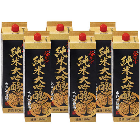 ≪５４％ＯＦＦ！≫葵正宗　純米大吟醸　１．８Lパック　６本組