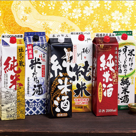 純米づくし6種飲みくらべ2Lパック6本組