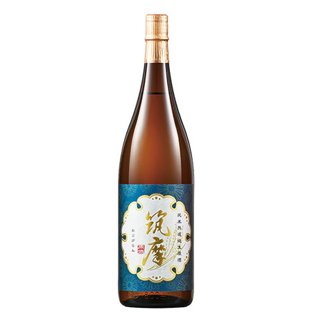 筑摩　純米無濾過生原酒　滓がらみ