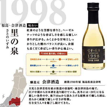 古昔の美酒 希望　熟成古酒東北5蔵180ｍｌ5本組