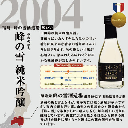 古昔の美酒 希望　熟成古酒東北5蔵180ｍｌ5本組