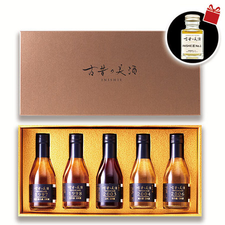 古昔の美酒 希望　熟成古酒東北5蔵180ｍｌ5本組