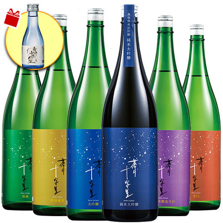 ≪５６％ＯＦＦ！プレゼント付≫青砥酒造至福の飲みくらべ一升瓶６本組＜第２弾＞