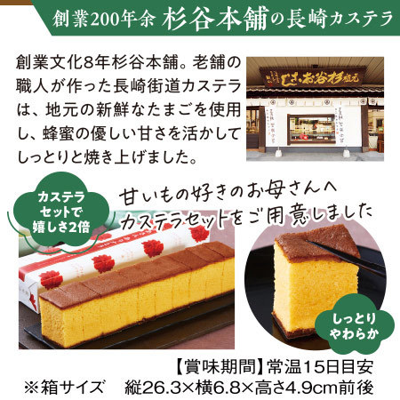 マーガレット　ストロベリーホイップとカステラセット【母の日お届け】