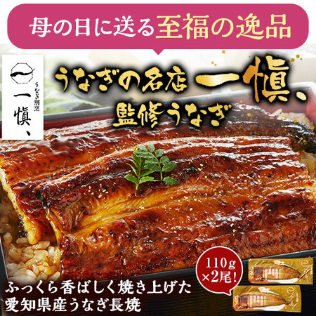 一愼監修！愛知県産うなぎ長焼【母の日お届け】