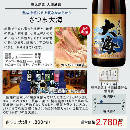 ２弾鹿児島５酒蔵受賞芋焼酎一升瓶５本
