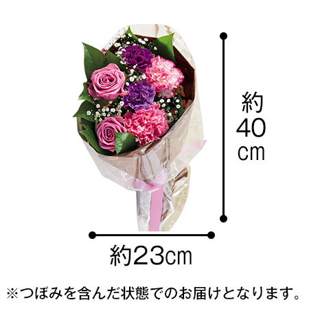 ムーンダストブーケとカステセット【母の日期間お届け】