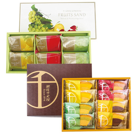 ≪早割★３２４円お得！≫銀座千疋屋　フルーツスイーツセット父の日お届け