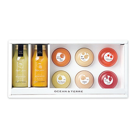 国産果実のフルーツゼリー＆１００％ジュース　母の日お届け