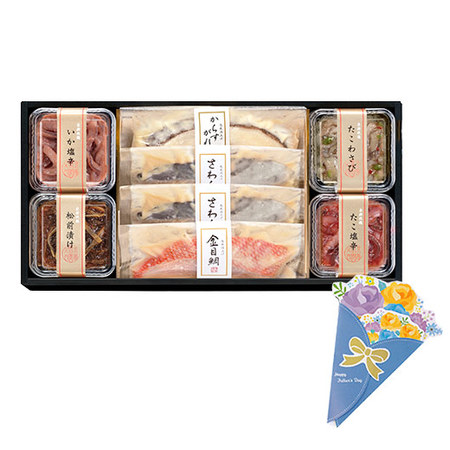 ≪早割★５４０円お得！≫祇園又吉　西京漬＆海鮮漬セット　父の日お届け