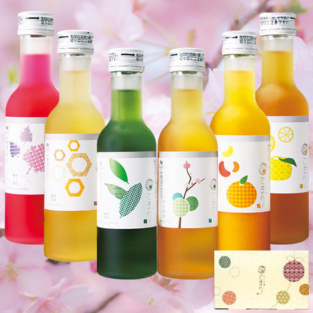 ≪早割★５５０円お得！≫６種の飲みくらべ！てまり梅酒セット　父の日お届け