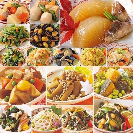 ≪ネット限定★約３２％オフ≫まいにち野菜習慣と京のお惣菜祭り【１０月分】７日前後お届け