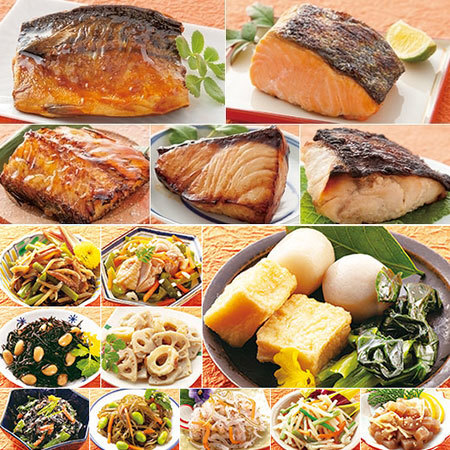 ≪ＷＥＢ限定★約３２％オフ！≫近江町市場の大きめ厚切り魚惣菜と京都匠のおそうざい（８月分）