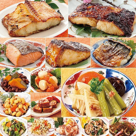 大きめ厚切り魚と野菜習慣３月