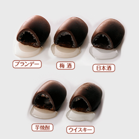 ≪ＶＤお届け≫リカーボンボン５種詰め合わせ