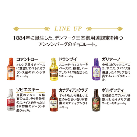 リカーアソートチョコレート【ホワイトデー期間お届け】