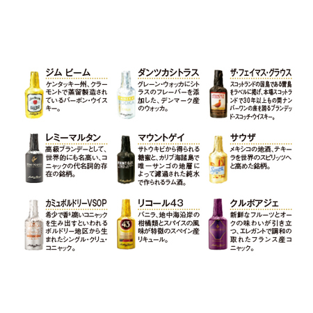 リカーアソートチョコレート５箱【ホワイトデー期間お届け】