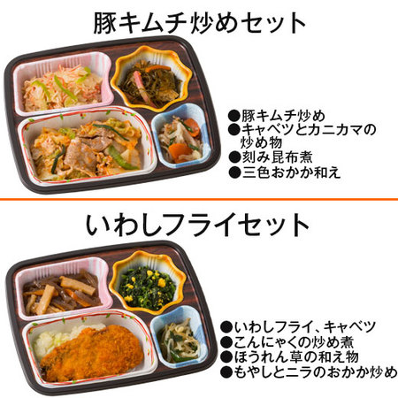 ≪ネット限定２，９８０円引き！≫宅菜便　ほほえみ御膳（お試しＤセット）７日前後お届け