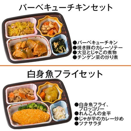 宅菜便　ほほえみ御膳（お試しＥセット）　７日前後お届け