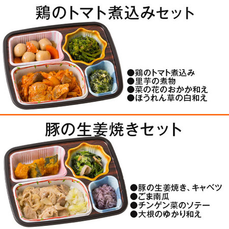 ≪ネット限定２，９８０円引き！≫宅菜便　ほほえみ御膳（お試しＦセット）７日前後お届け