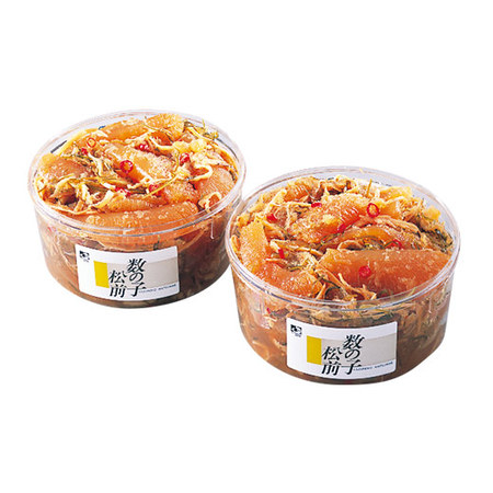 数の子松前１ｋｇ×２樽　１０日前後お届け