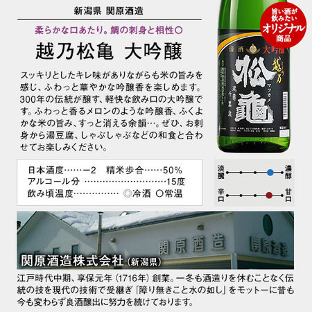 ≪送料無料★敬老の日≫特割！越乃五蔵大吟醸飲みくらべ一升瓶５本組【第２弾】