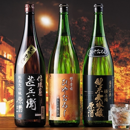 【早期特典】ひやおろし　純米大吟醸原酒　飲みくらべ一升瓶３本組