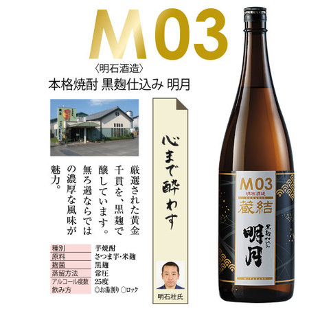 絶品　芋焼酎　蔵結