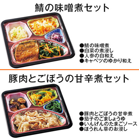 宅菜便　はなまる御膳（お試し版セットＡ）　７日前後お届け