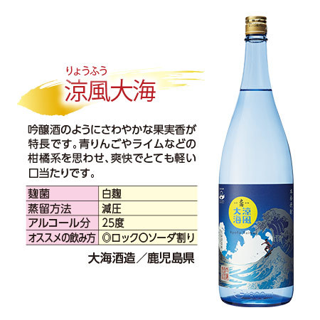 鹿児島５蔵夏の芋焼酎飲みくらべ一升瓶５本組