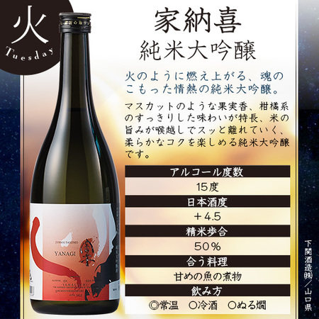 ワイングラスで飲む純米大吟醸６蔵２弾【父の日期間お届け】