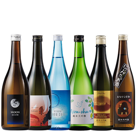 ワイングラスで飲む純米大吟醸６蔵２弾【父の日期間お届け】