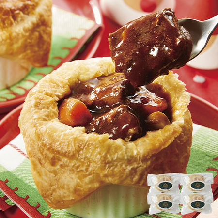 通常 ハングビーフシチューパイ ｘ 食品通販のベルーナグルメ 公式