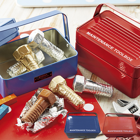 ツールボックス缶２個セット バレンタイン期間お届け 食品通販のベルーナグルメ 公式