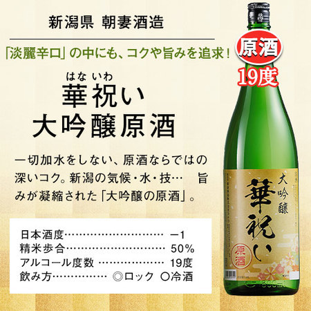 ≪ネット限定★超お得！≫祝い大吟醸原酒飲みくらべ一升瓶５本組